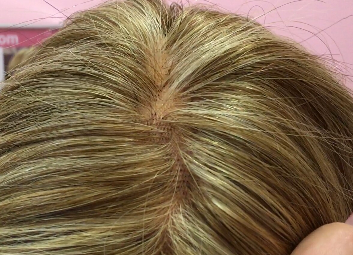 Peluca natural MELANIA color 6H16 RAYA TUL