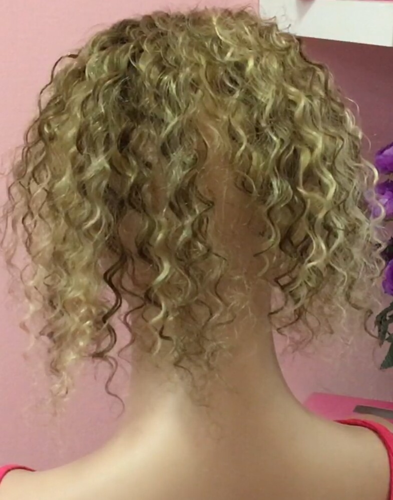 RAYA DE TUL RIZADA 12" RAYA FRONTAL color 8H613