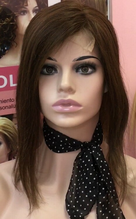 Voluminador natural MINI CLARA color 2 RAYA TUL IZQUIERDA
