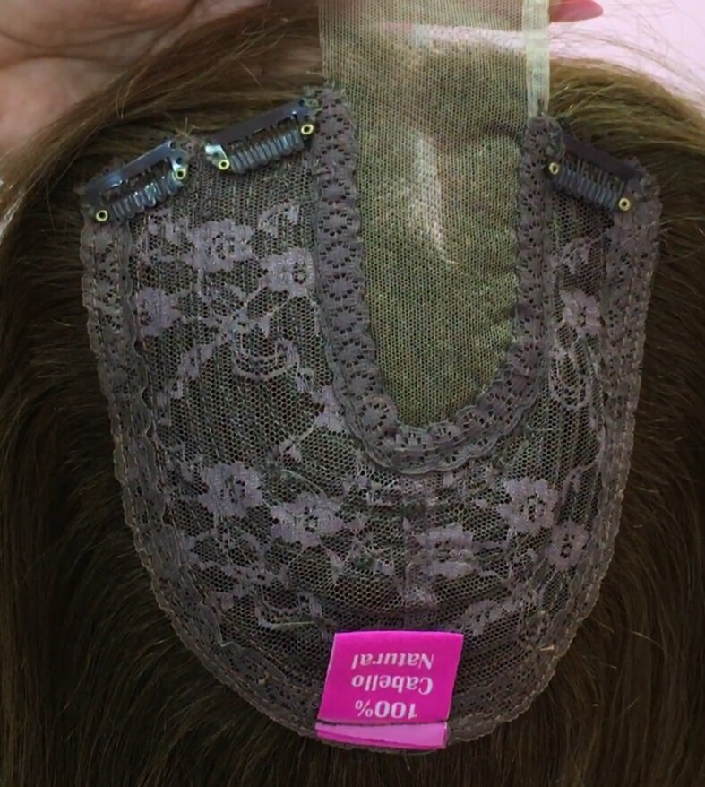 Voluminador natural MINI CLARA REDONDO color 5 RAYA TUL 