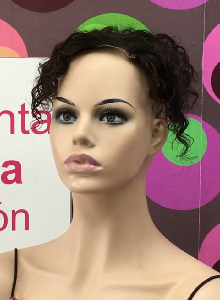 Voluminador MINI BELINDA 4" Rizado 1B RAYA tul FRONTAL