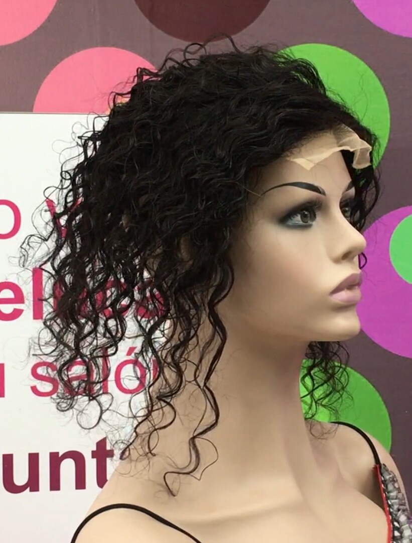 Voluminador natural rizado NINA color 1 Top de Tul entero