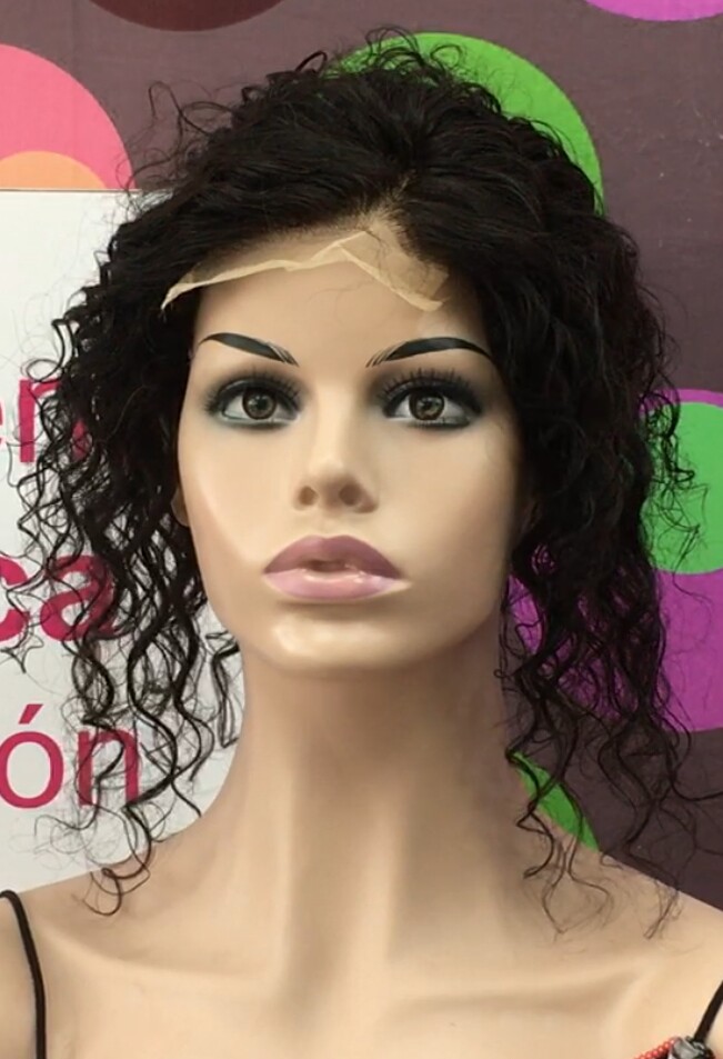 Voluminador natural rizado NINA color 1 Top de Tul entero