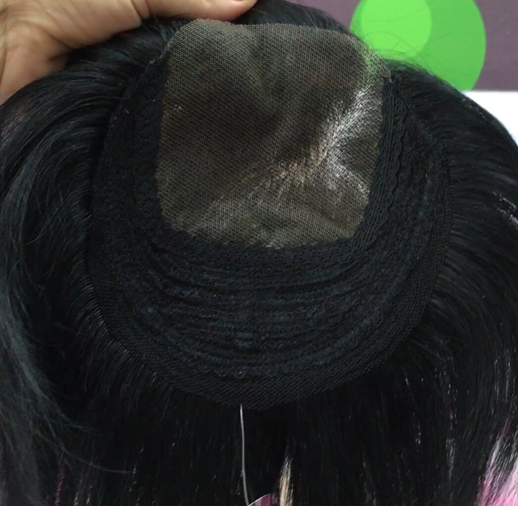 Voluminador natural ALBERTA 4 TOP TUL color 1 negro