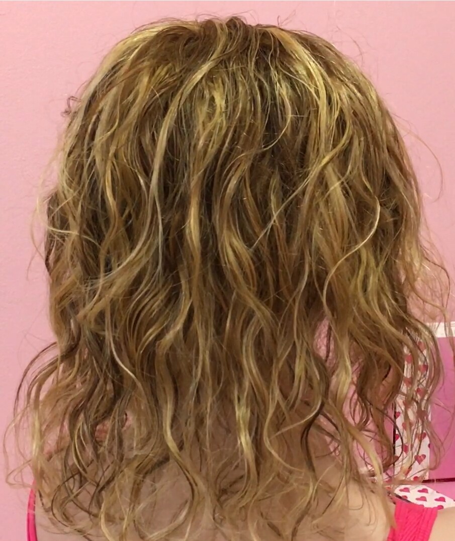 Voluminador natural MERCEDES color 6h16 RAYA TUL con FLECO