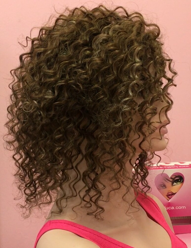 Voluminador RIZADO natural ROSA color 8h8H18H8H613