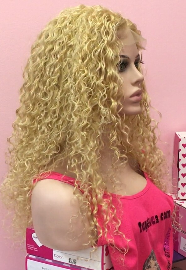 Peluca de pelo rizado natural ADELAIDE 27b TOP TUL
