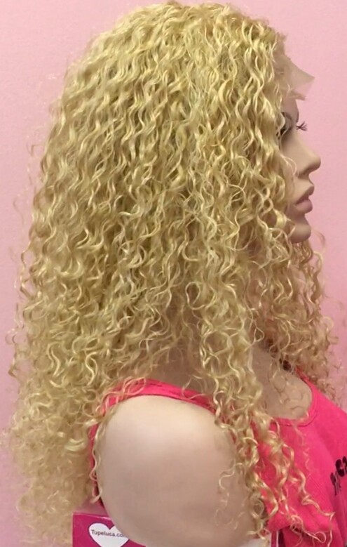 Peluca de pelo rizado natural ADELAIDE 27b TOP TUL
