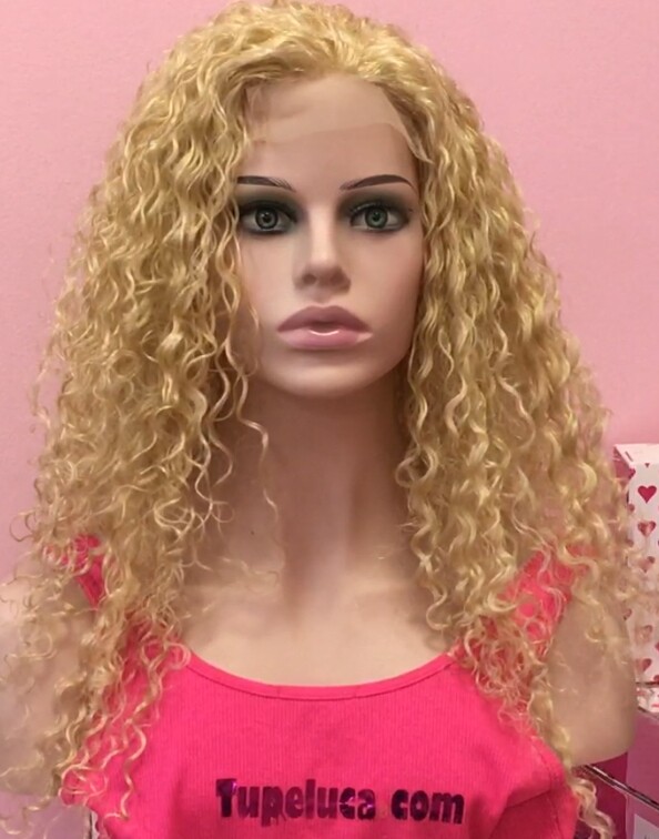 Peluca de pelo rizado natural ADELAIDE 27b TOP TUL