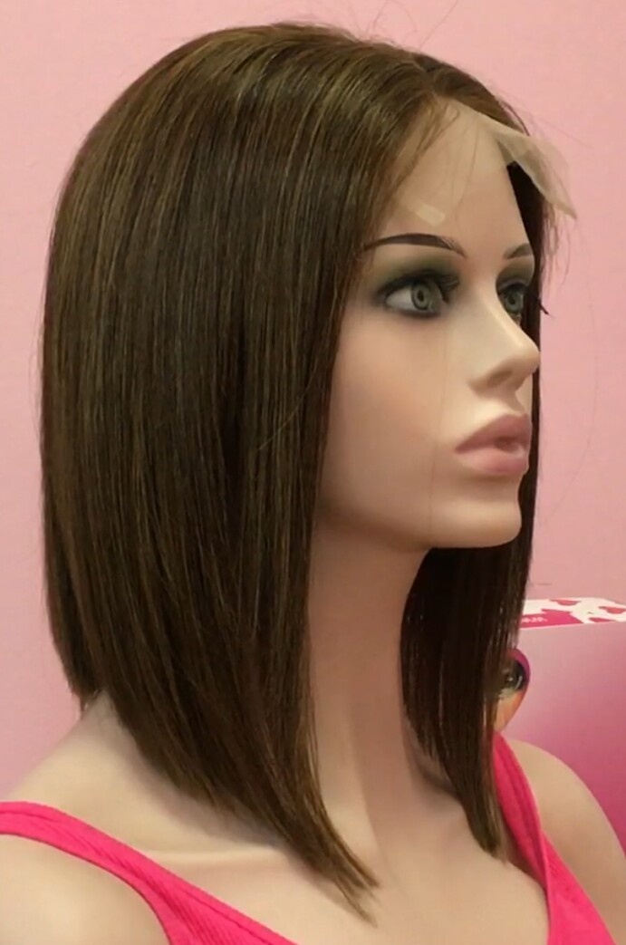 Peluca natural MELANIA TOP TUL color 2H6
