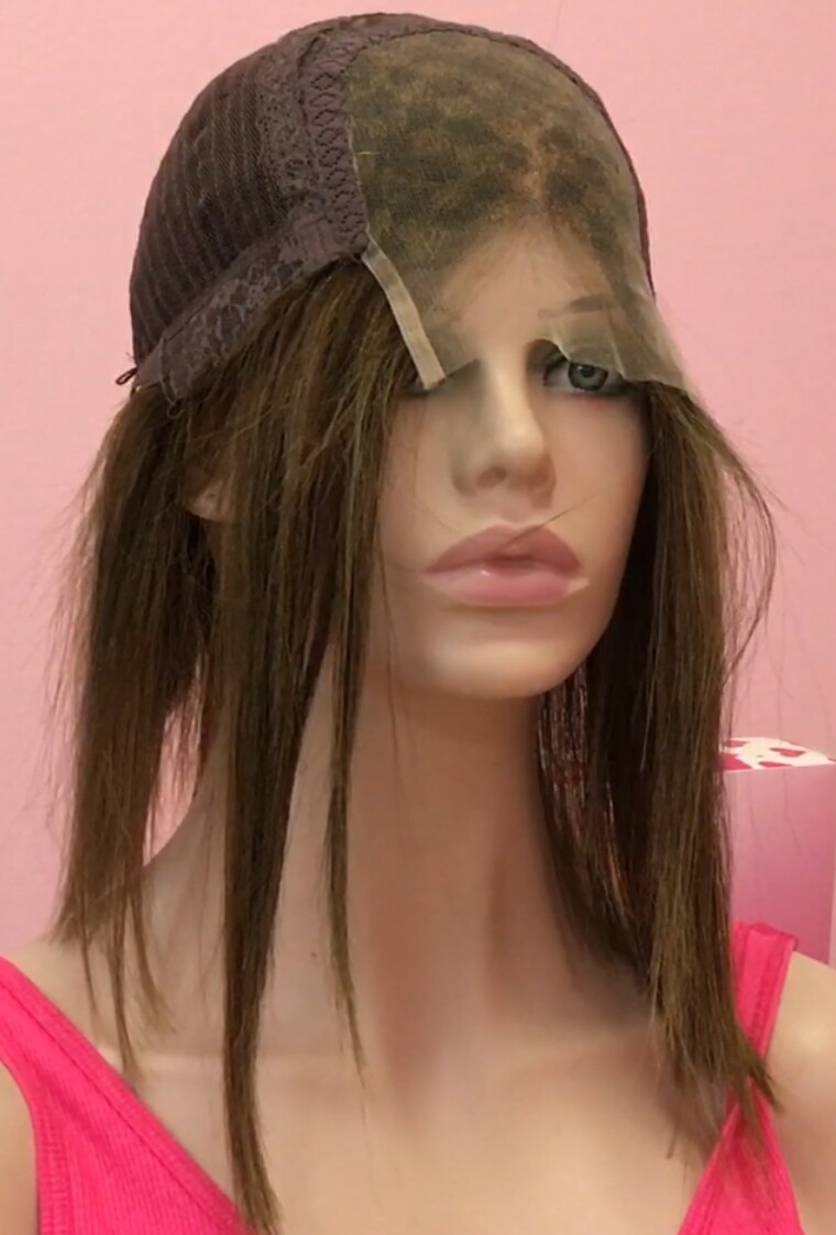 Peluca natural MELANIA TOP TUL color 2H6