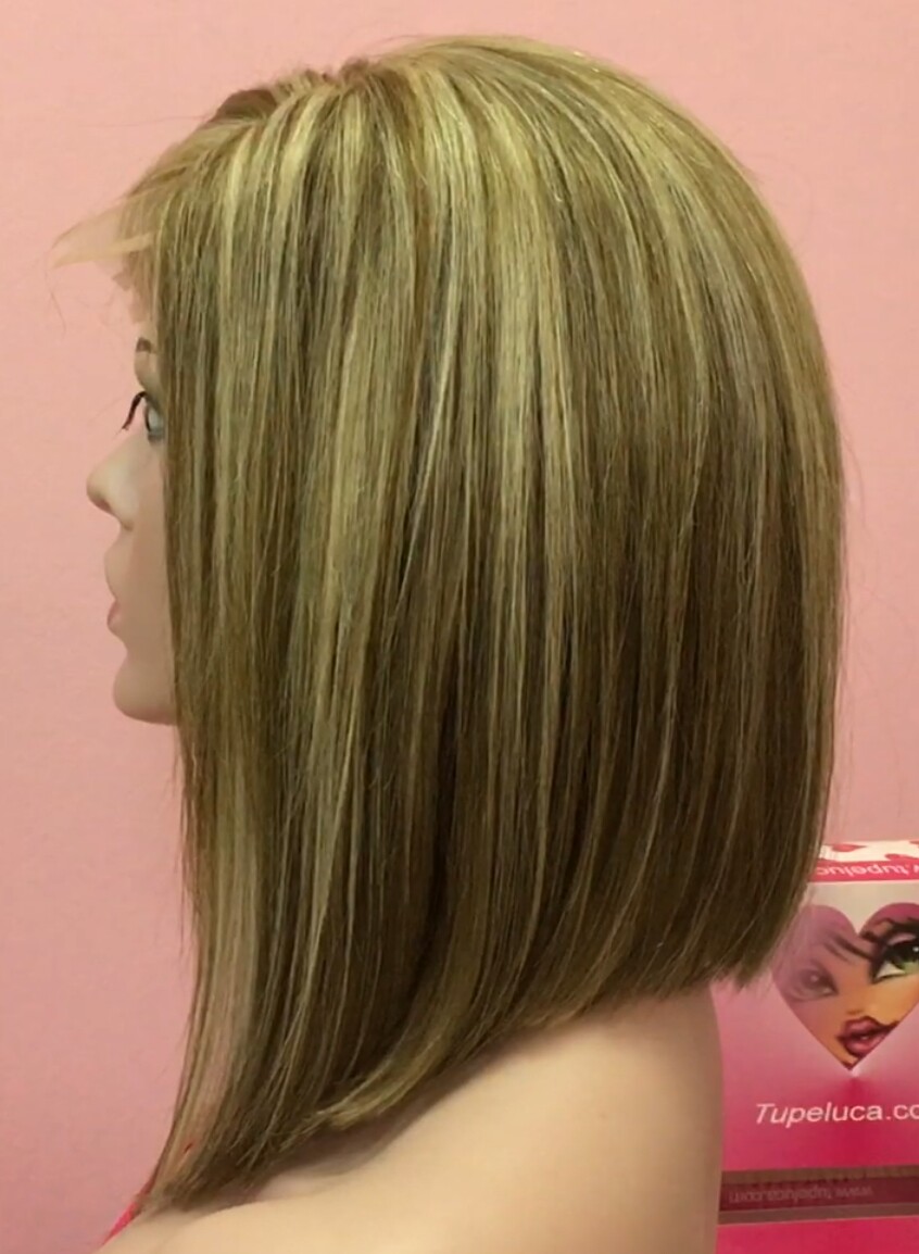 Peluca natural MELANIA TOP TUL color 8SH613