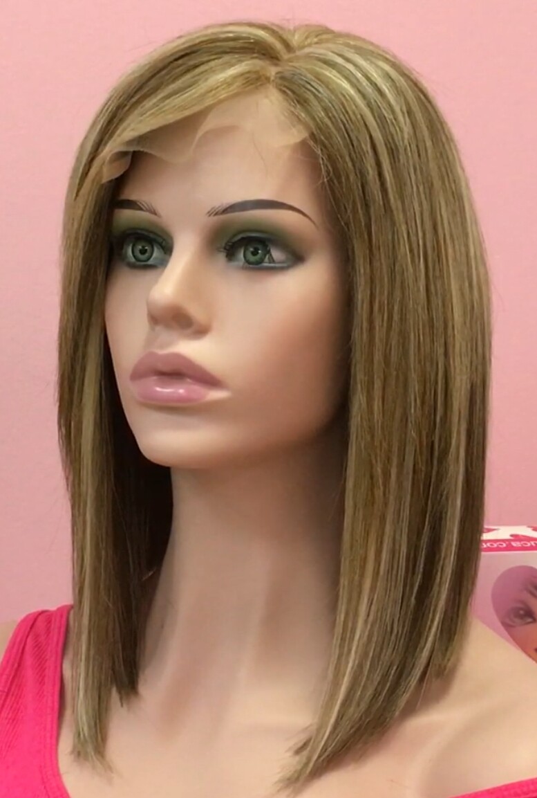 Peluca natural MELANIA TOP TUL color 8SH613
