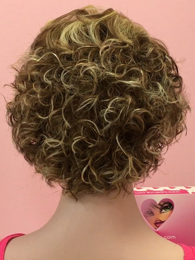 Peluca natural ANITA-RIZADO TOP TUL Color 5H27