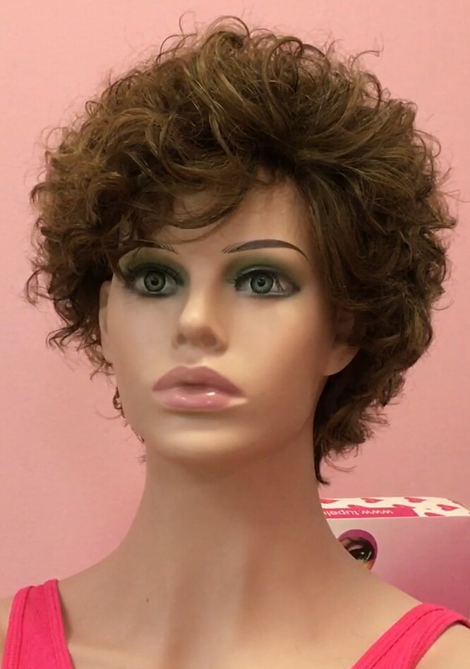 Peluca natural ANITA-RIZADO difusor Color 6h27h6