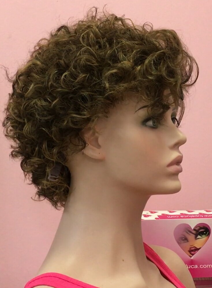 Peluca natural ANITA-RIZADO difusor Color 6h27h6