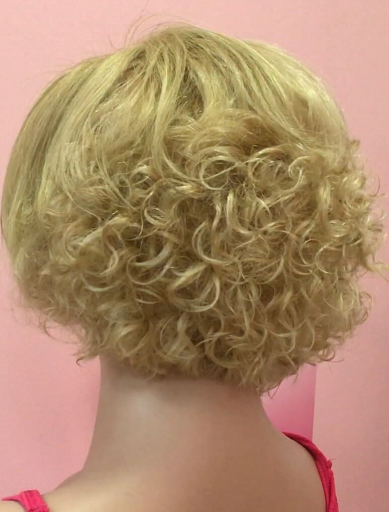 Peluca rizada natural MAR color 14h613 RAYA TUL