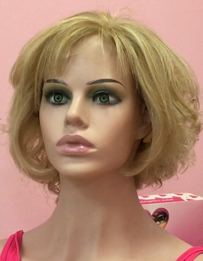 Peluca rizada natural MAR color 14h613 RAYA TUL