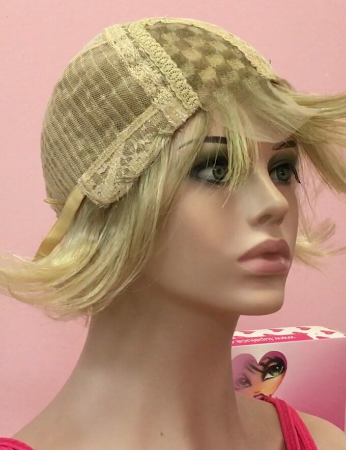 Peluca rizada natural MAR color 14h613 RAYA TUL