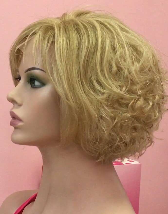 Peluca rizada natural MAR color 14h613 RAYA TUL