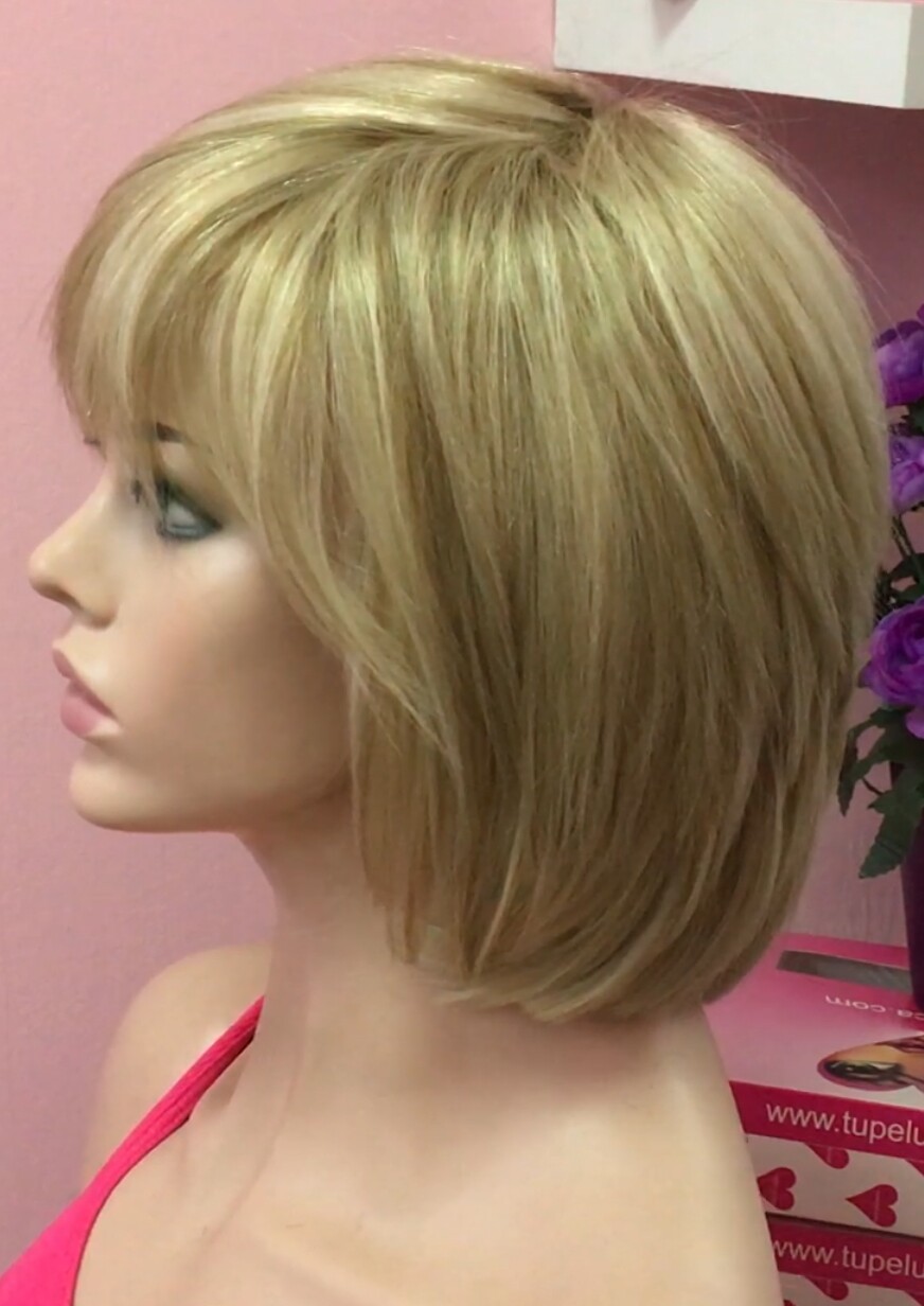 Peluca cabello humano COVADONGA color 613H14