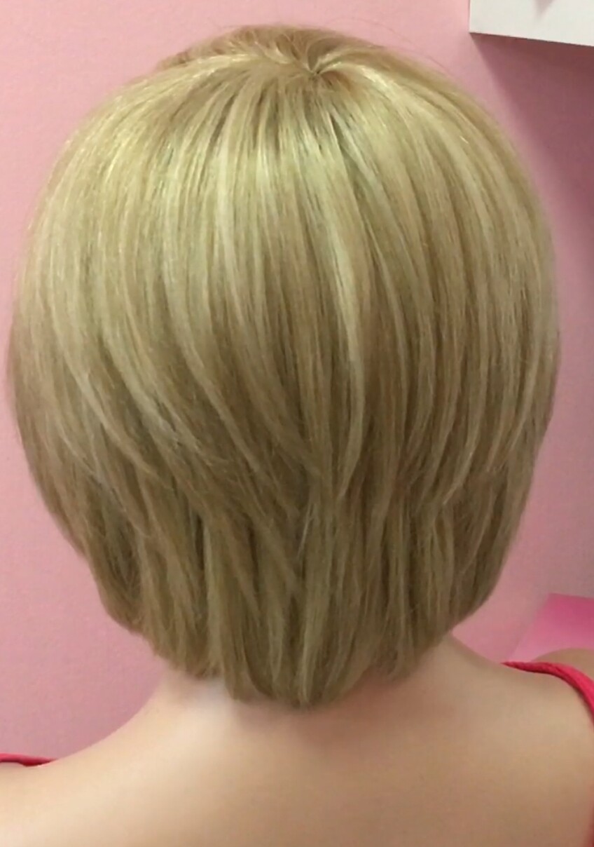 Peluca cabello humano COVADONGA color 613H14