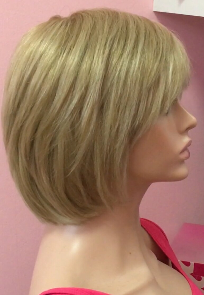 Peluca cabello humano COVADONGA color 613H14