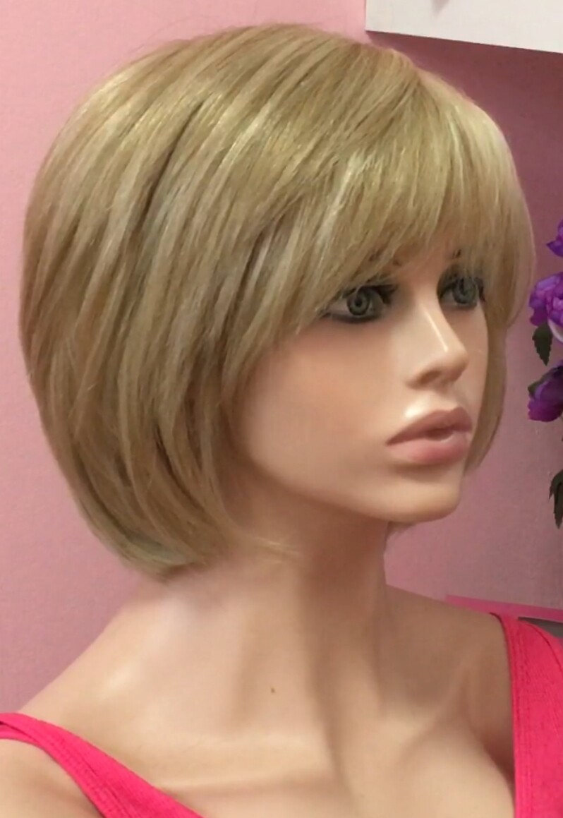 Peluca cabello humano COVADONGA color 613H14