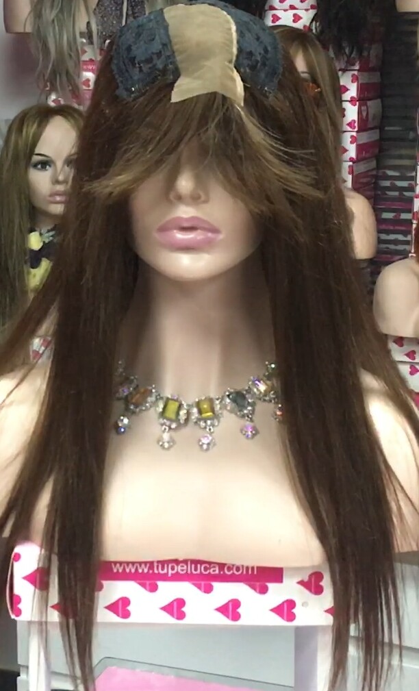 Voluminador natural  LYDIA FLECO 5 RAYA de Tul efecto piel transparente