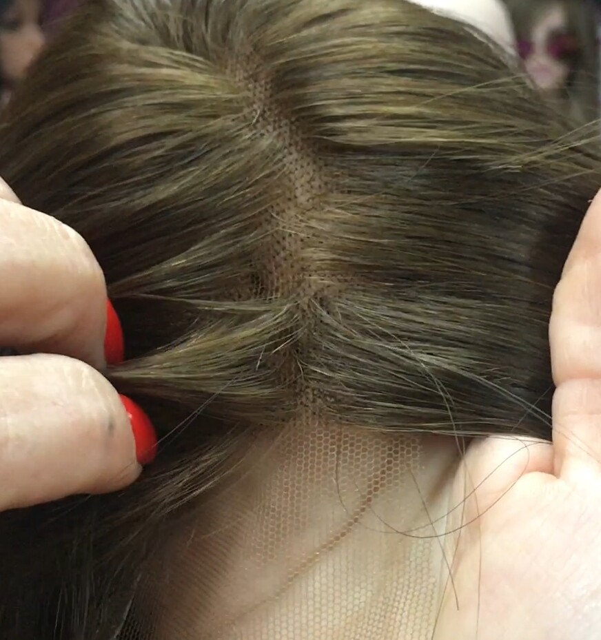 Voluminador natural  LYDIA FLECO 5 RAYA de Tul efecto piel transparente