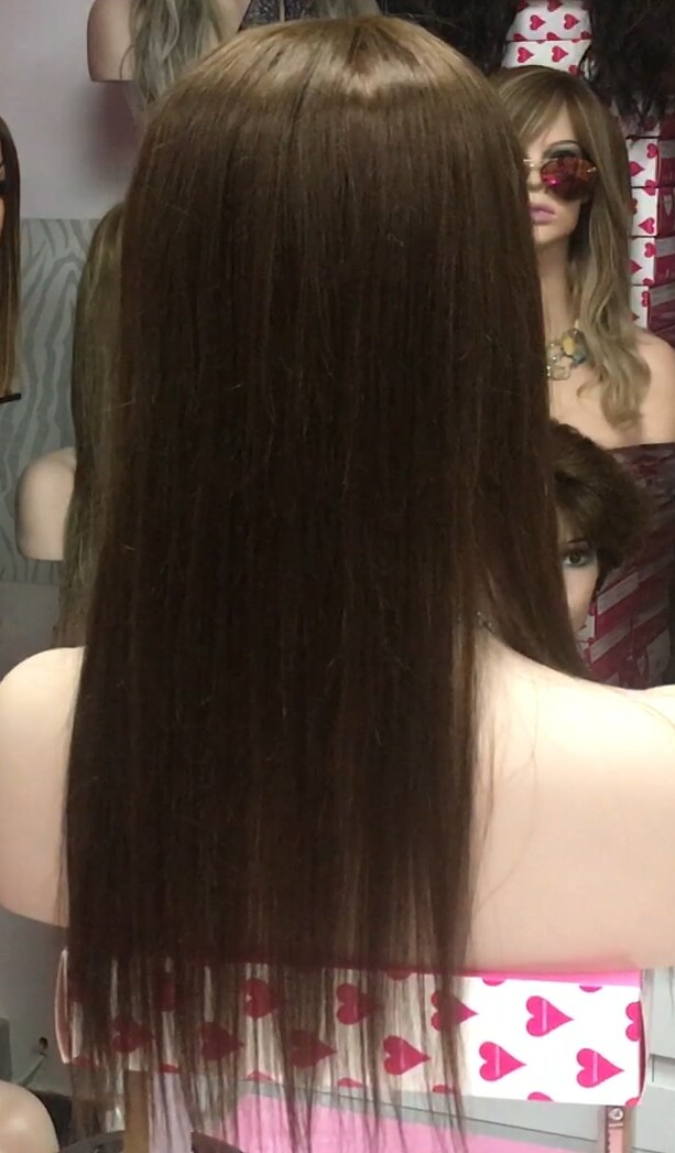 Voluminador natural  LYDIA FLECO 5 RAYA de Tul efecto piel transparente