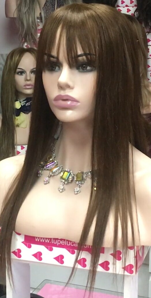 Voluminador natural  LYDIA FLECO 5 RAYA de Tul efecto piel transparente