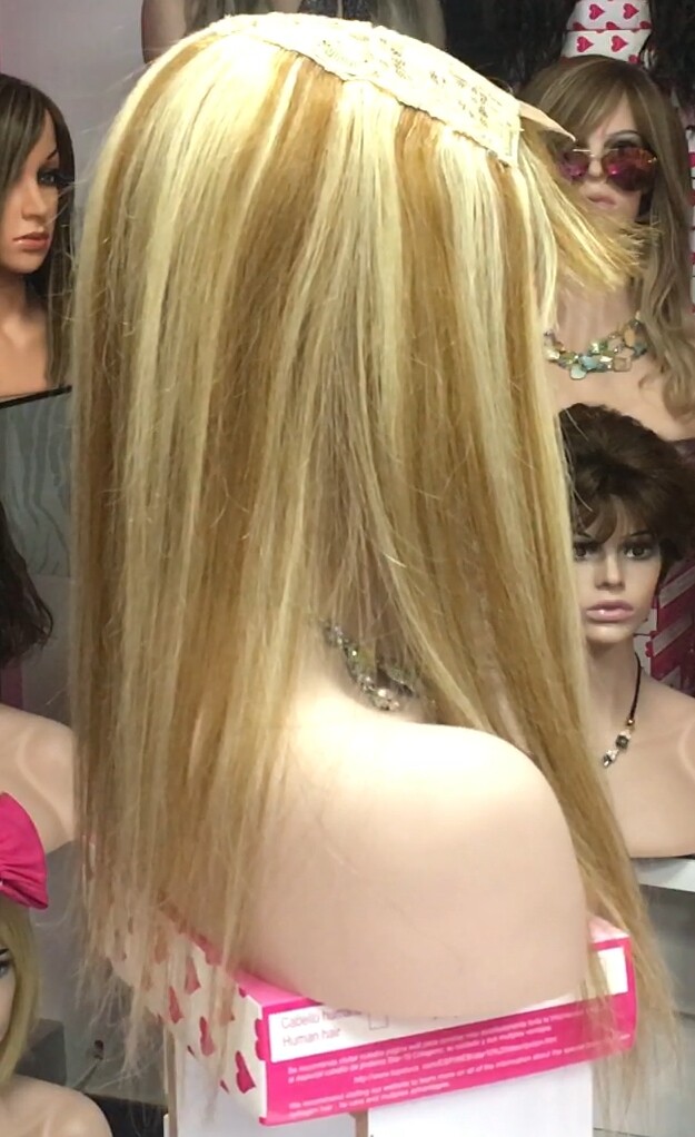 Voluminador natural  LYDIA FLECO 8h613H27 RAYA Tul efecto piel transparente