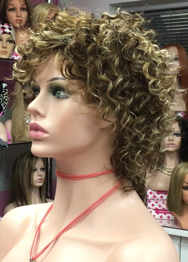 Peluca rizada natural LOLA 5h613h5