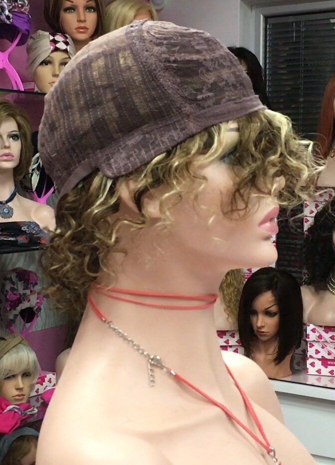 Peluca rizada natural LOLA 5h613h5