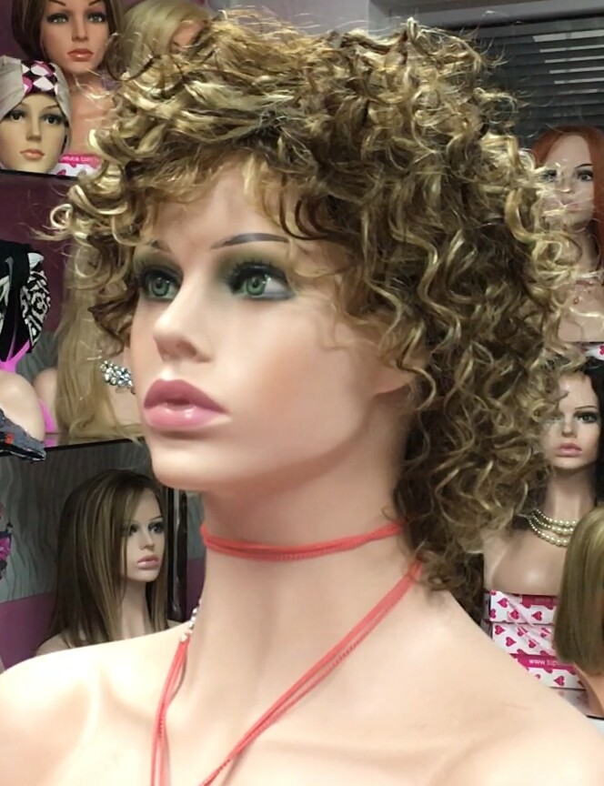 Peluca rizada natural LOLA 5h613h5