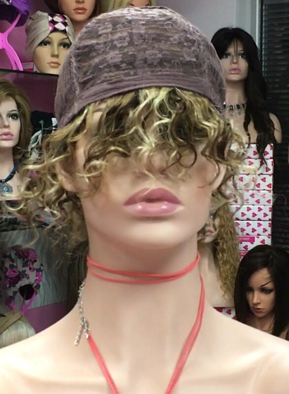 Peluca rizada natural LOLA 5h613h5