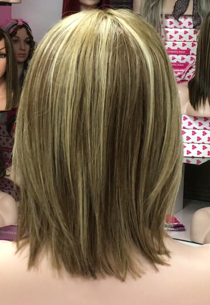 Peluca natural MARTINA  8h613.814 RAYA TUL transparente efecto piel
