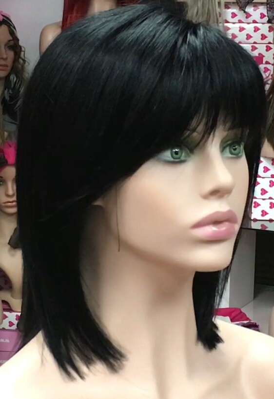 Peluca natural MARTINA color 1 RAYA TUL transparente efecto piel