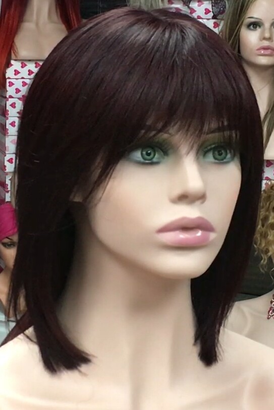 Peluca natural MARTINA color 4.5 (tinte) RAYA TUL transparente efecto piel