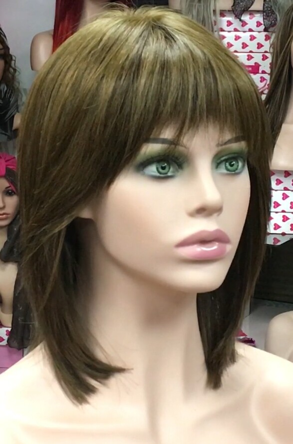 Peluca natural MARTINA color 5 RAYA TUL efecto piel transaprente