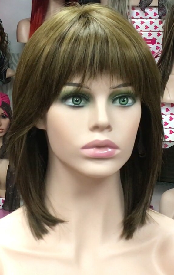 Peluca natural MARTINA color 5 RAYA TUL efecto piel transaprente