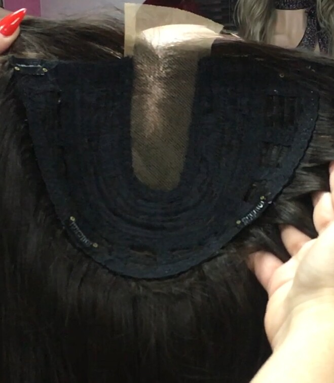 Voluminador natural MERCHE color 1b/2 RAYA TUL transparente efecto piel