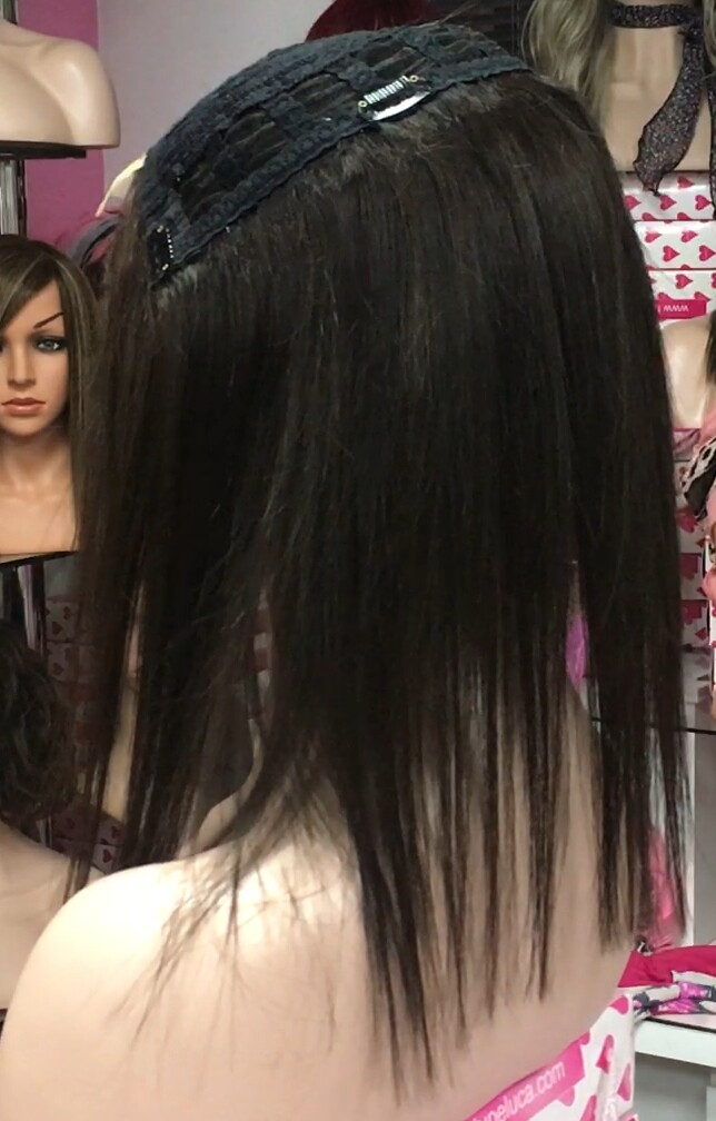 Voluminador natural MERCHE color 1b/2 RAYA TUL transparente efecto piel