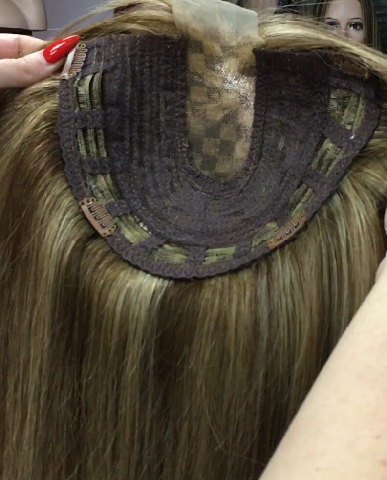 Voluminador natural MERCHE color 5H27 RAYA TUL transparente efecto piel