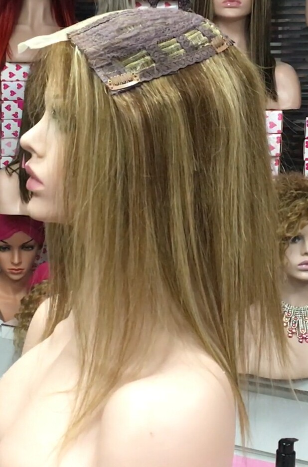 Voluminador natural MERCHE color 5H27 RAYA TUL transparente efecto piel