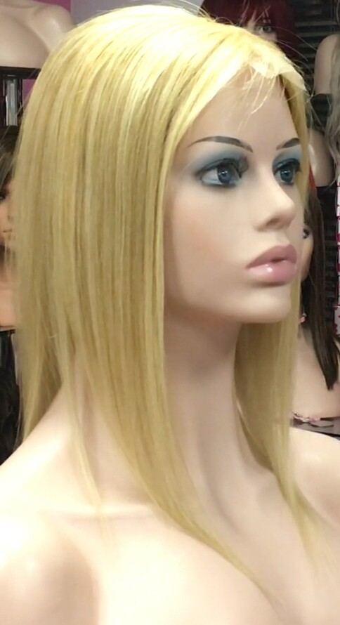 Voluminador cabello natural MINI CLARA color 18H613 RAYA de tul transparente efecto piel