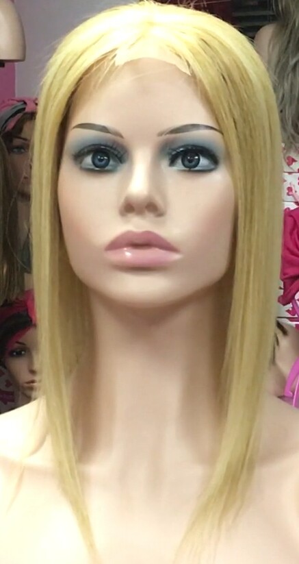 Voluminador cabello natural MINI CLARA color 18H613 RAYA de tul transparente efecto piel