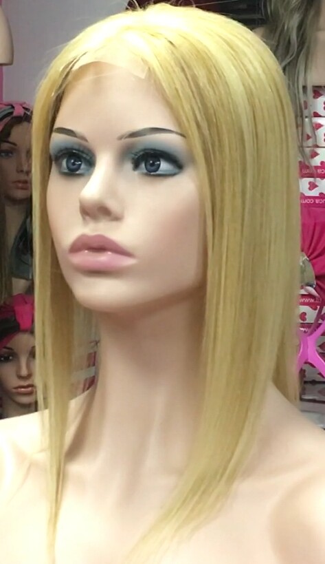 Voluminador cabello natural MINI CLARA color 18H613 RAYA de tul transparente efecto piel