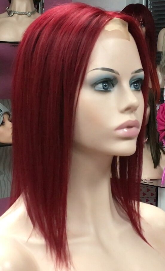 Voluminador cabello natural MINI CLARA color 39 RAYA de tul transparente efecto piel